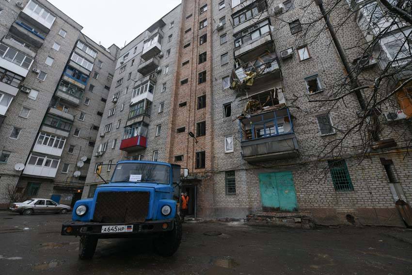 Ukrayna'dan yürek yakan savaş görüntüleri 20